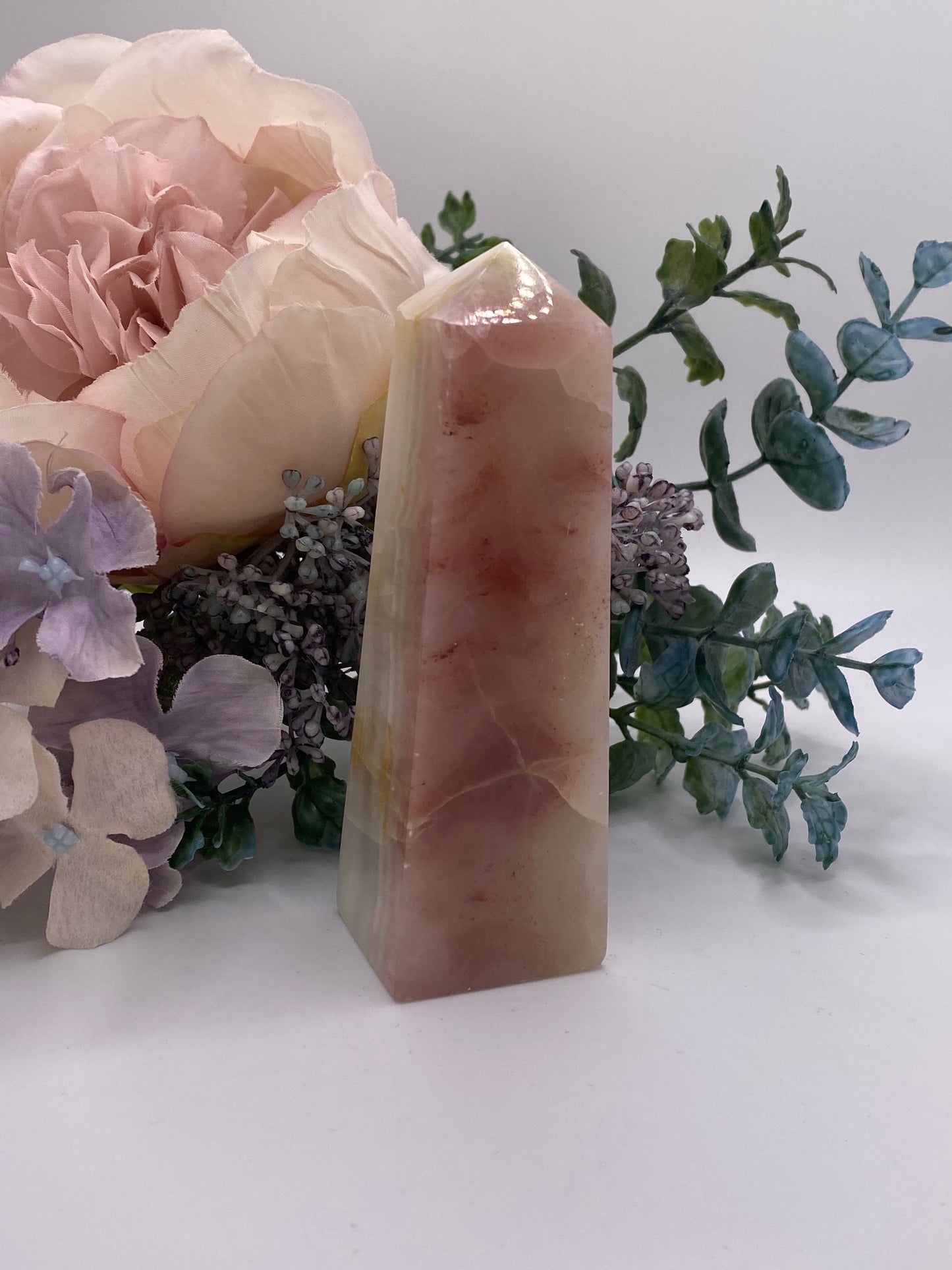 Banded Calcite Tower