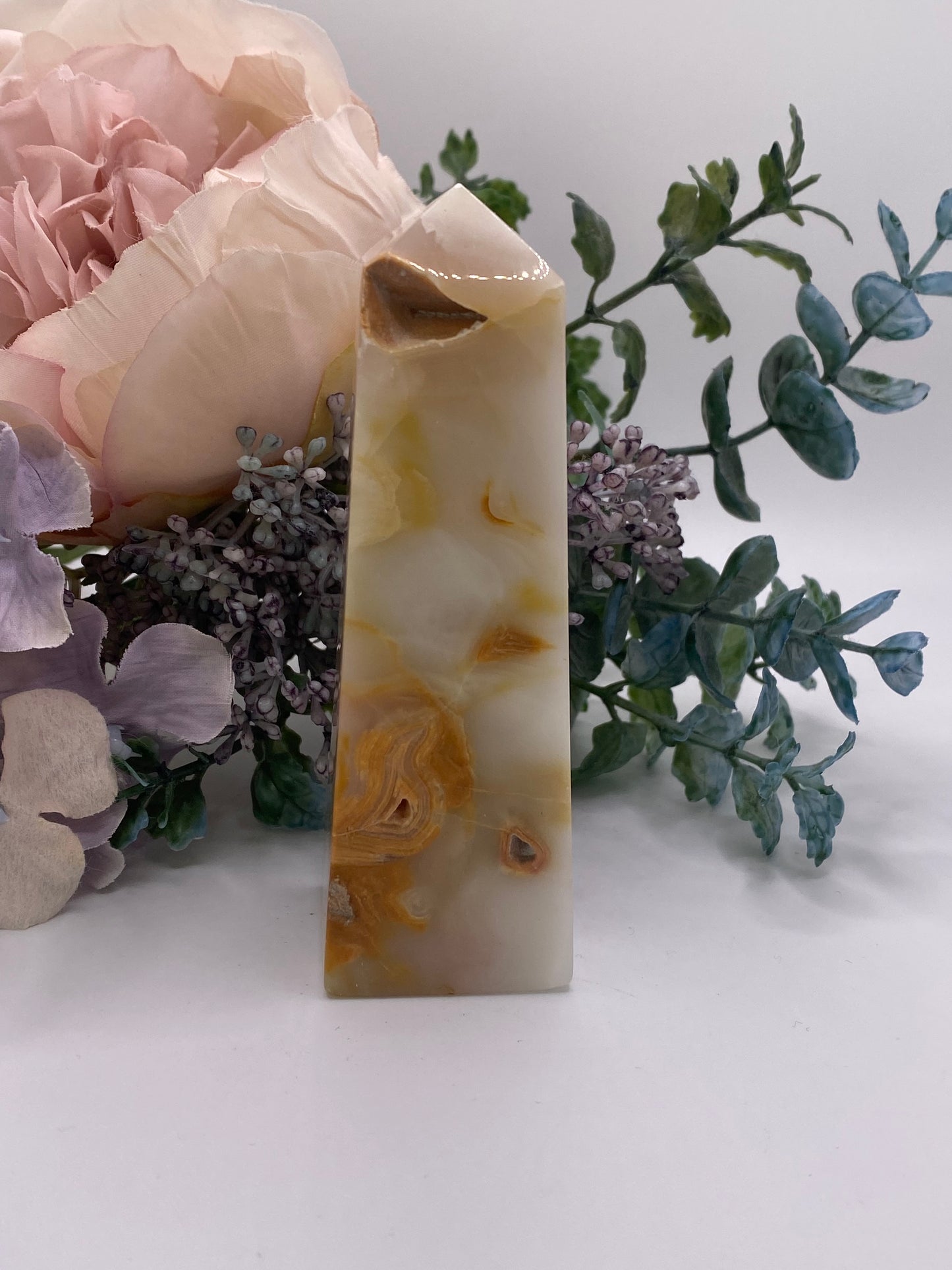 Banded Calcite Tower