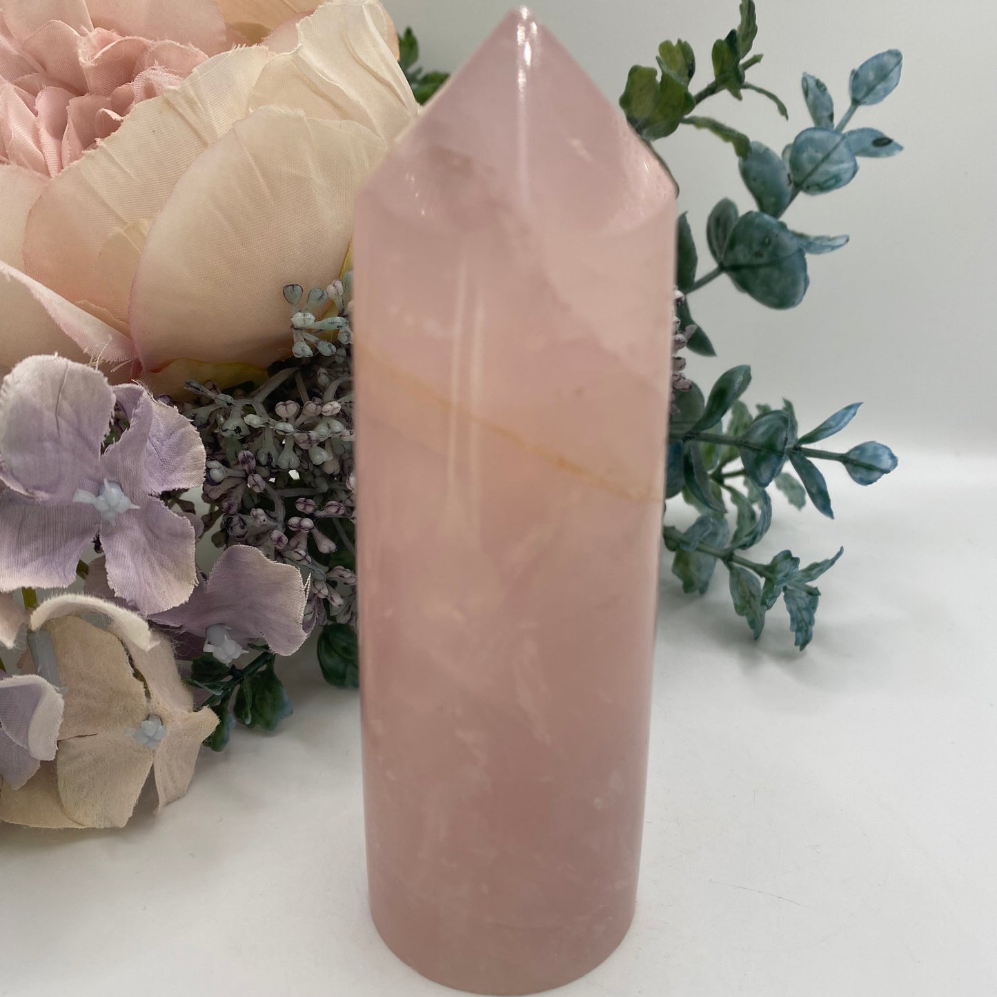 Rose Quartz Round Tower
