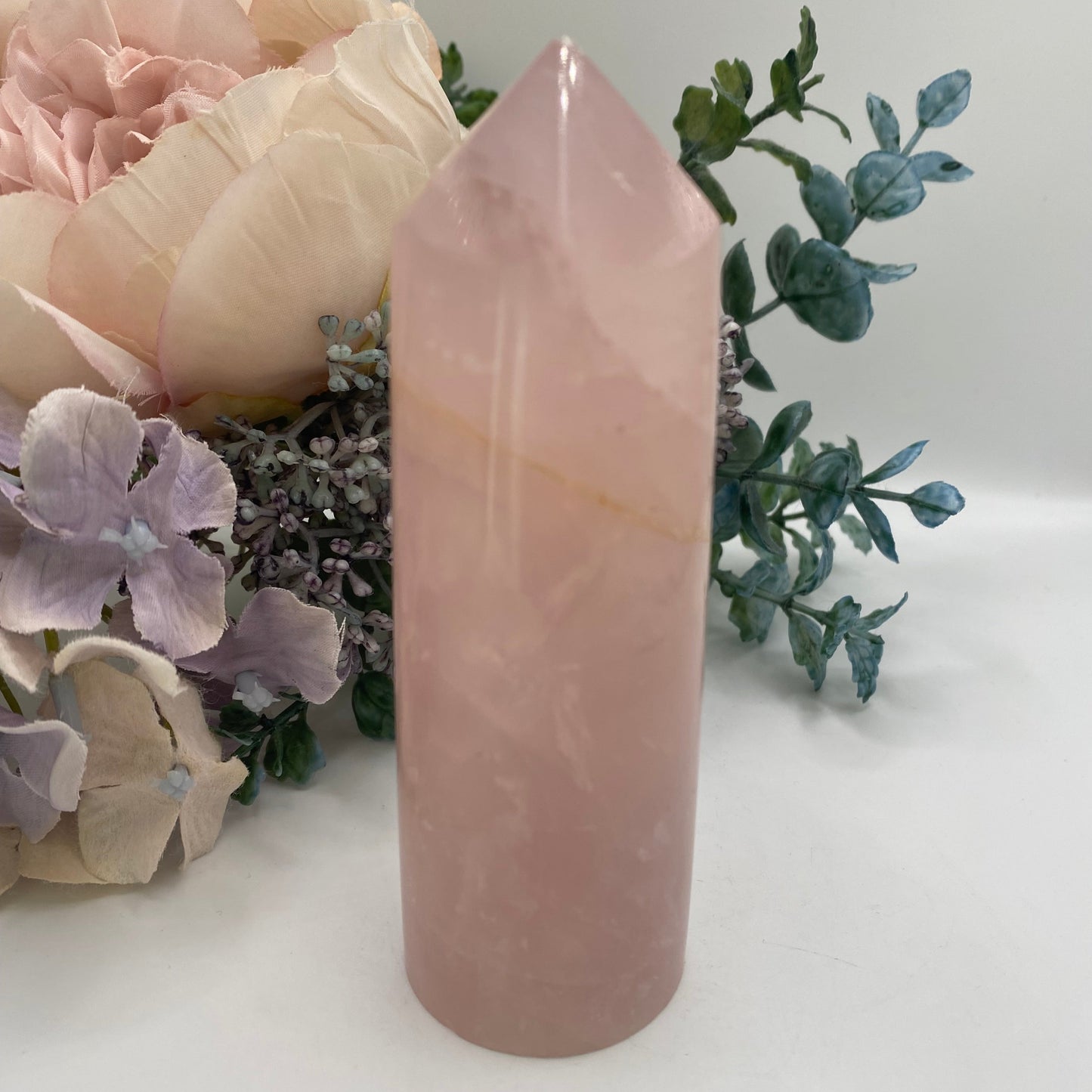Rose Quartz Round Tower