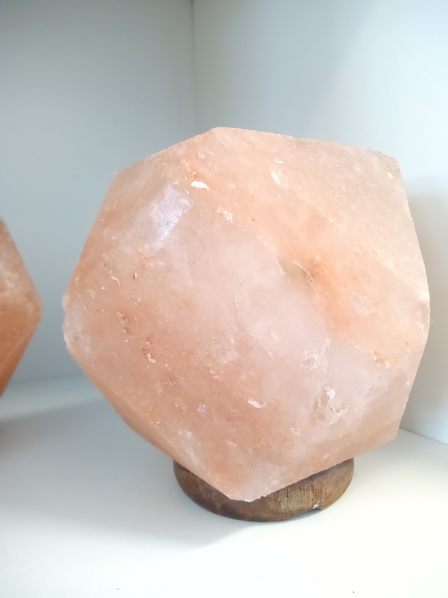 Salt Lamp - Diamond DISPLAY MODEL