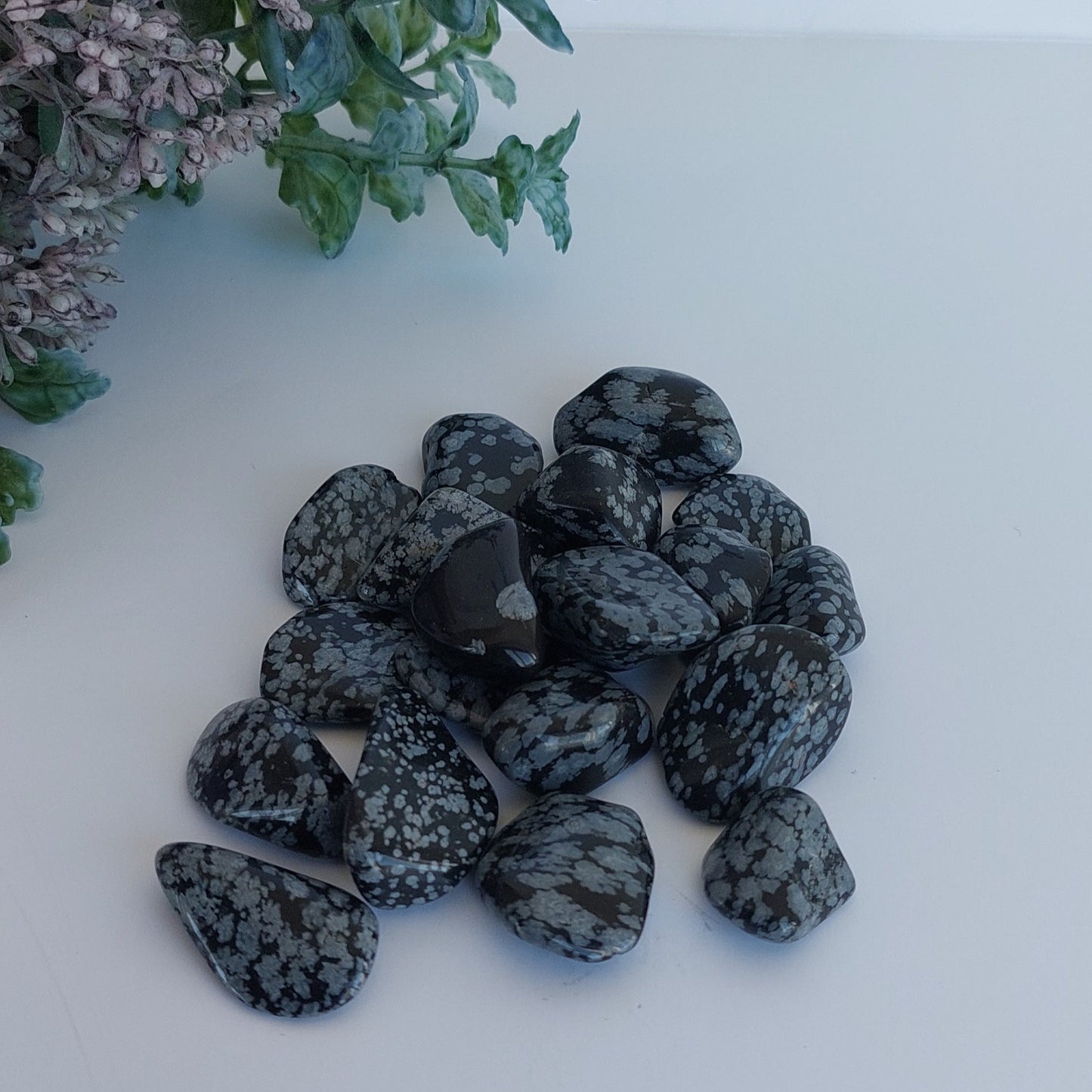Snowflake Obsidian - Tumble