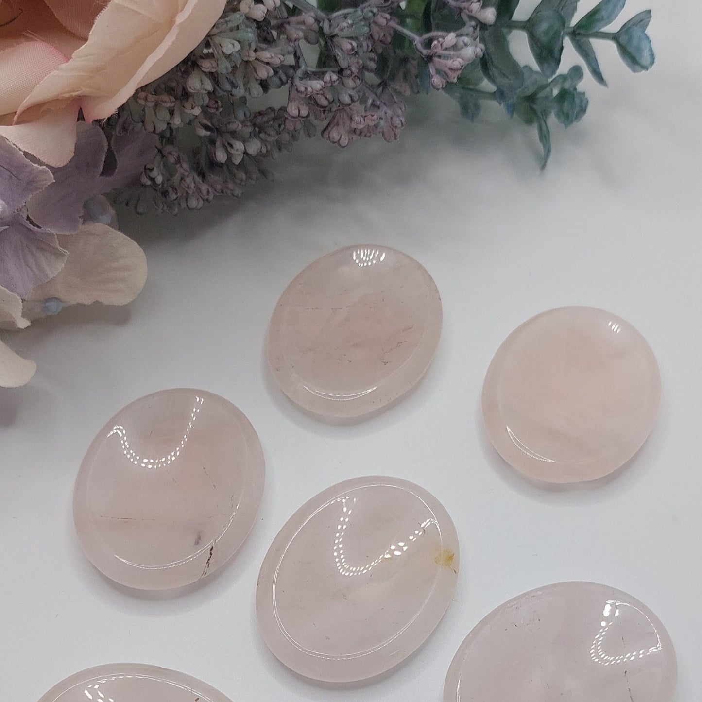 Anxiety & Worry Stone - Rose Quartz