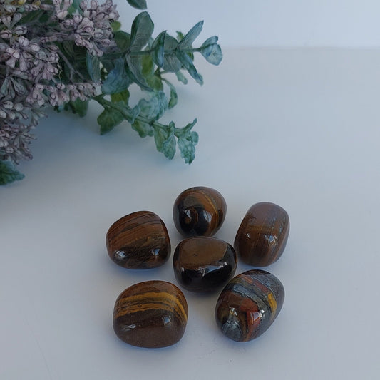 Banded Tiger Jasper - Tumbled