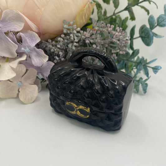 Black Obsidian Handbag