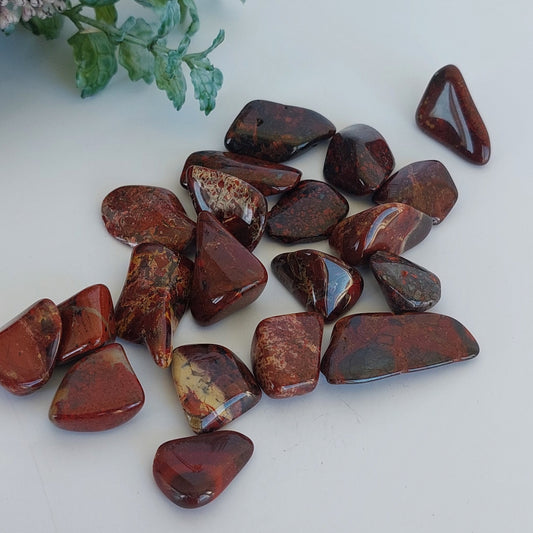 Brecciated Jasper - Tumbled
