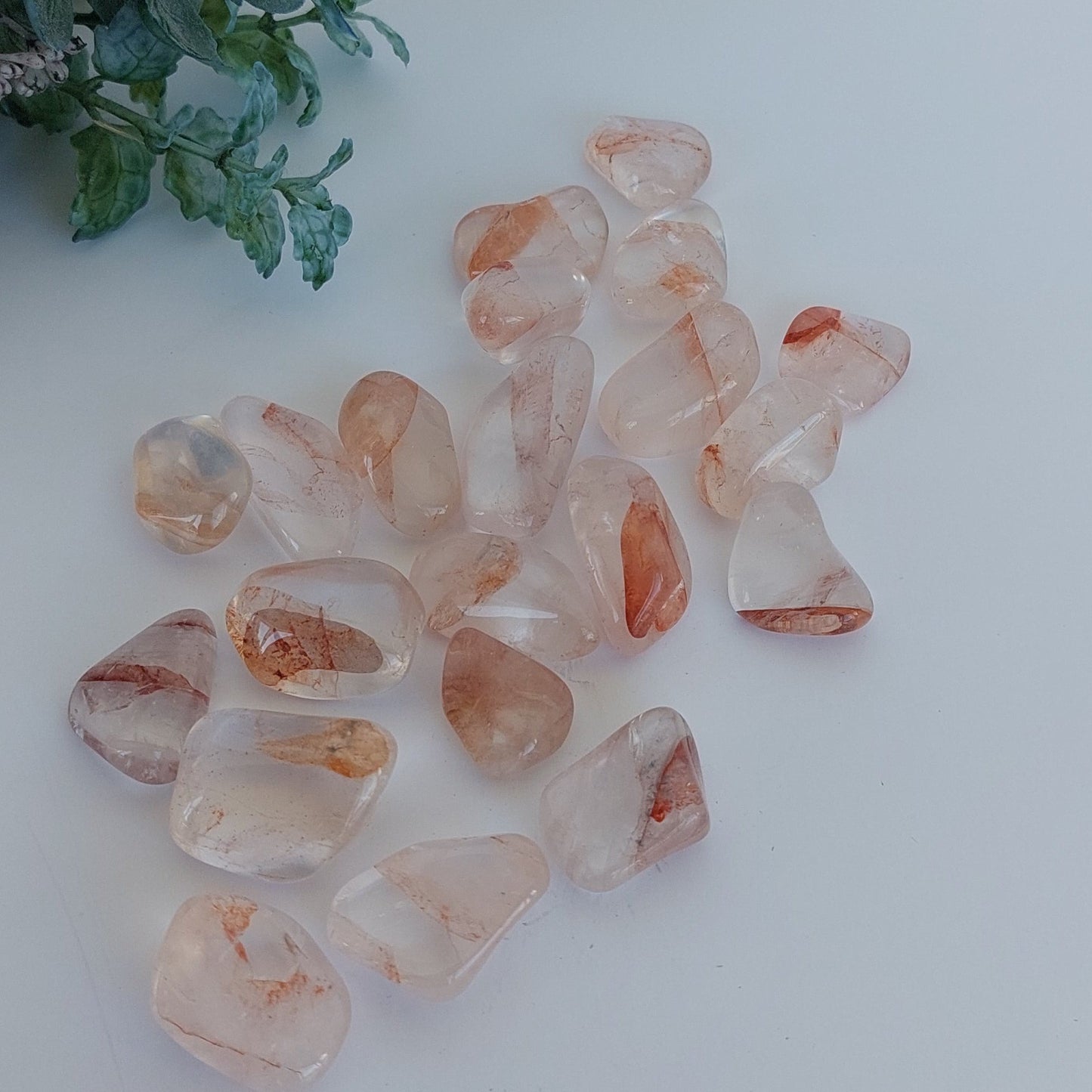 Fire Quartz Tumbles