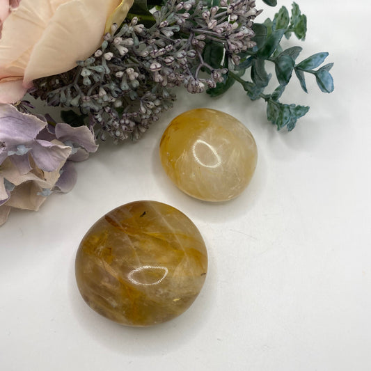 Golden Healer Palm Stones