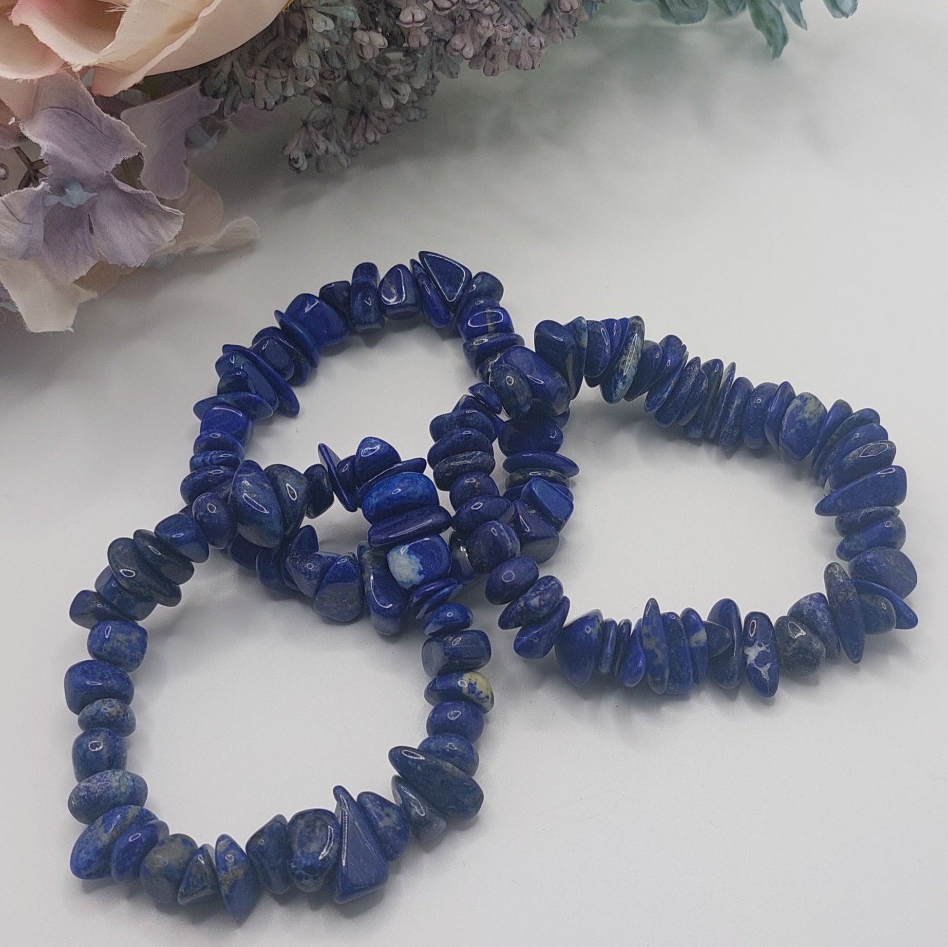 Lapis Lazuli - Large Chip Bracelet