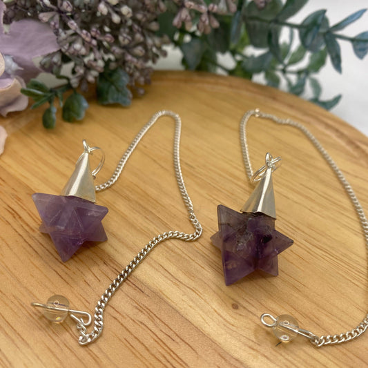 Merkabah Pendulum - Amethyst