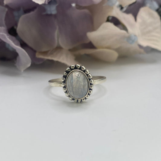 Moonstone Stirling Silver Ring