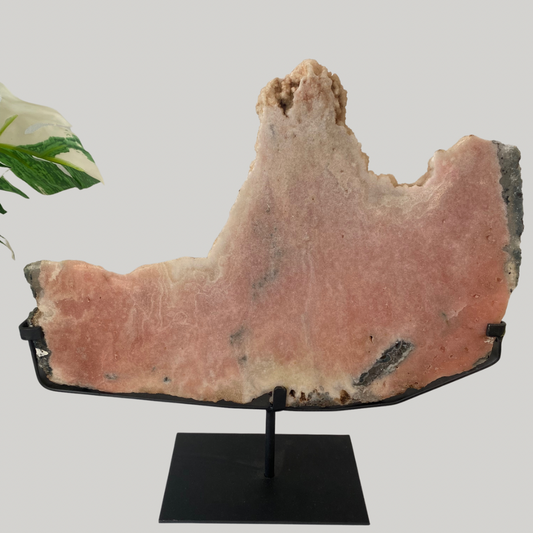 Pink Amethyst Slab with Stand
