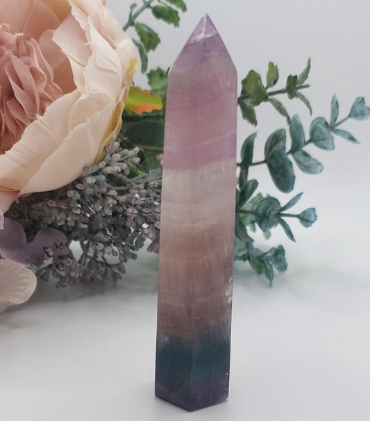 Rainbow Fluorite Tower
