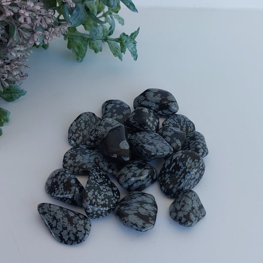 Snowflake Obsidian - Tumble